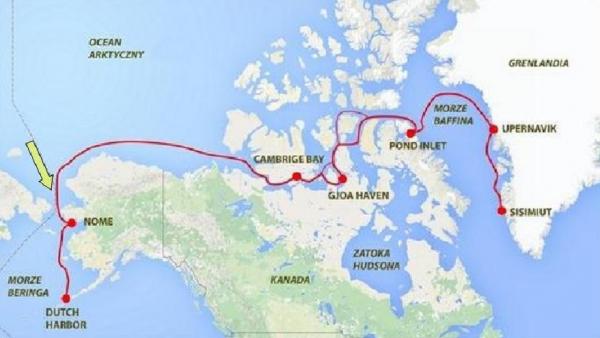 trasa przejcia Selmy