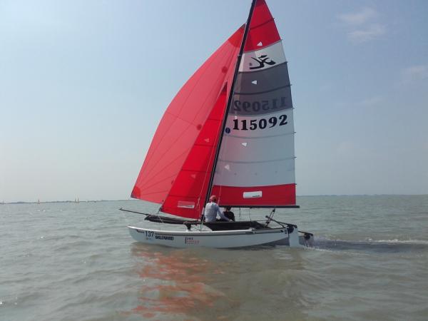 02 ME Hobie 16 youth Spi 2016 07 26 UKS Navigo
