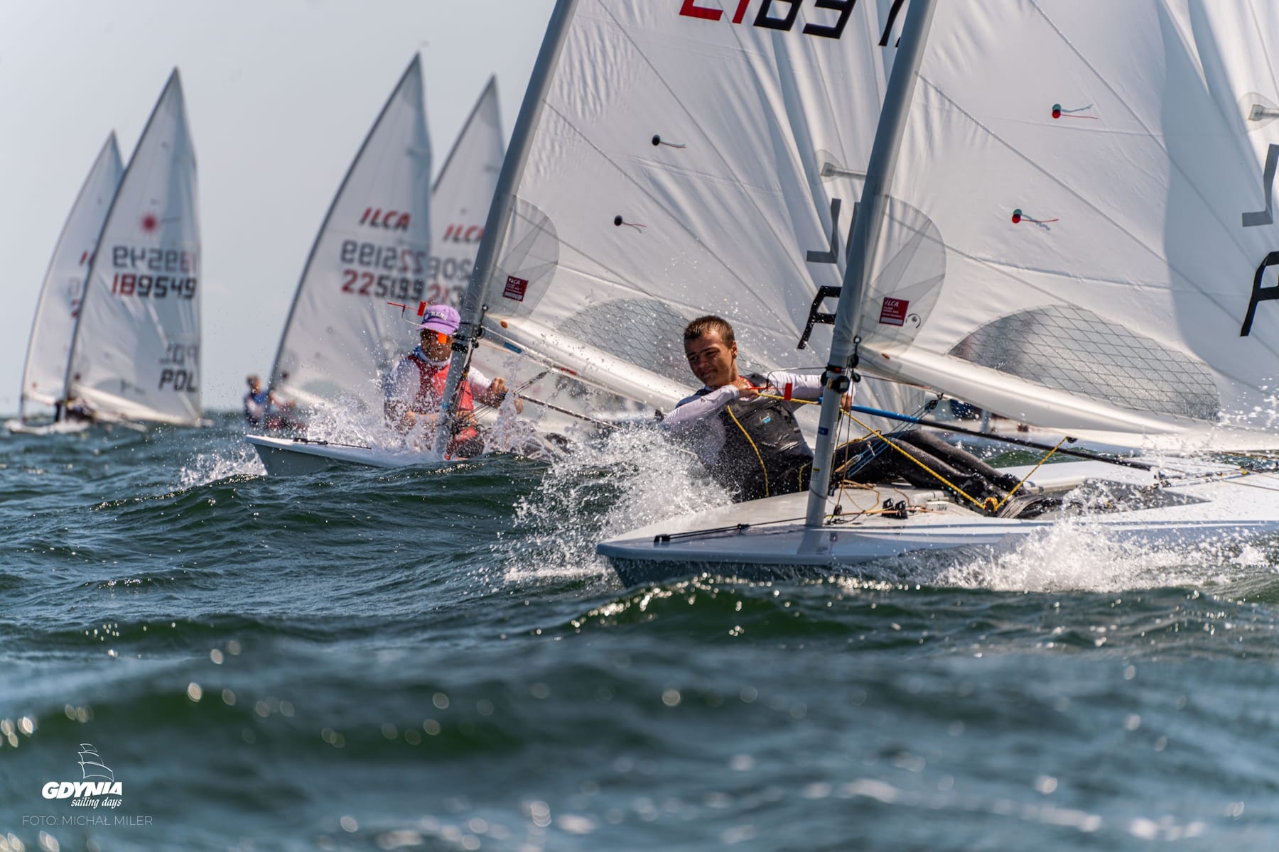 ILCA z medalami mistrzostw Polski w sprincie podczas Lotto Gdynia Sailing Days