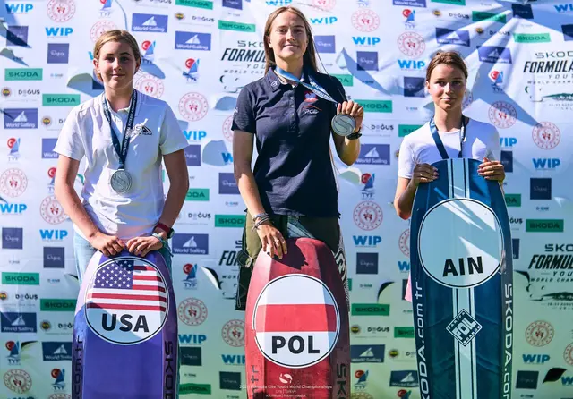 Podium U17- Karolina Jankowska złotą medalistką