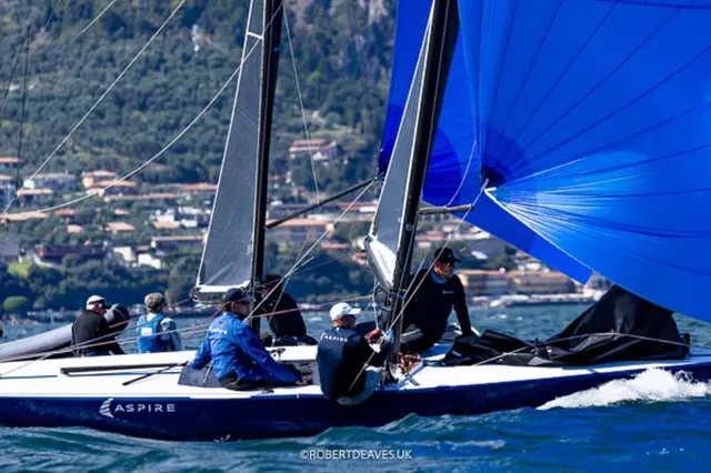 Aspire on Day 3 of the 5.5 Metre Multi Nations 2026