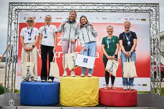Regaty klasy 49er podczas mistrzostw Polski w Gdyni