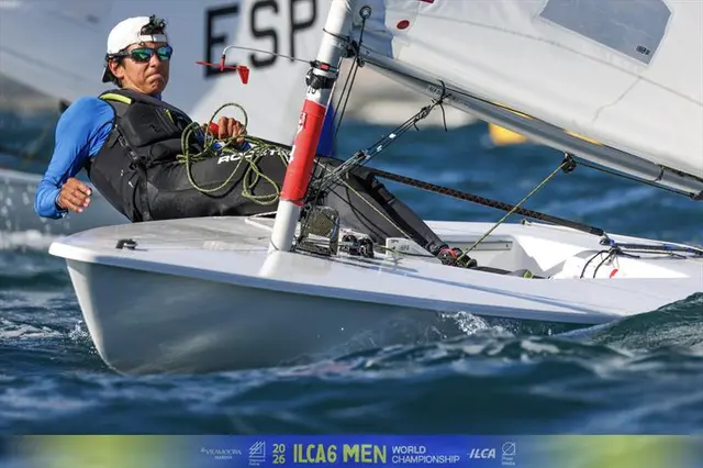 Day 5 - ILCA 6 Men's Worlds at Vilamoura, Portugal