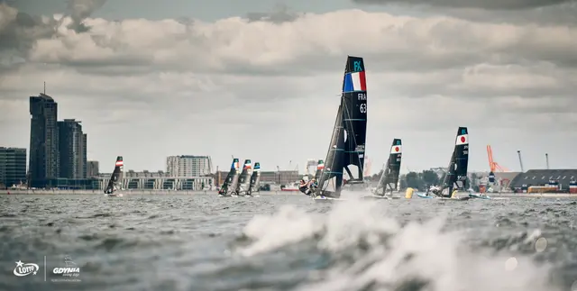 49er FX wyścig medalowy