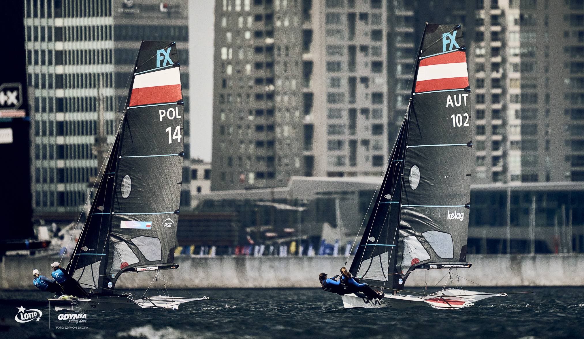 49erFX wyścig medalowy