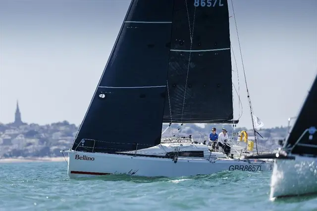 Jacht Sun Fast 3600 "Bellino" podczas regat Nautical Cloud Cherbourg Race 2026