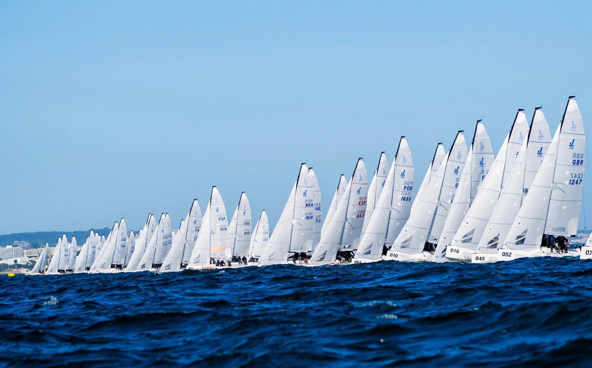 Mistrzostwa świata klasy J/70 w portugalskim Cascais