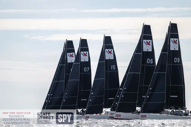 Flota jachtów IC37 na wodach Newport