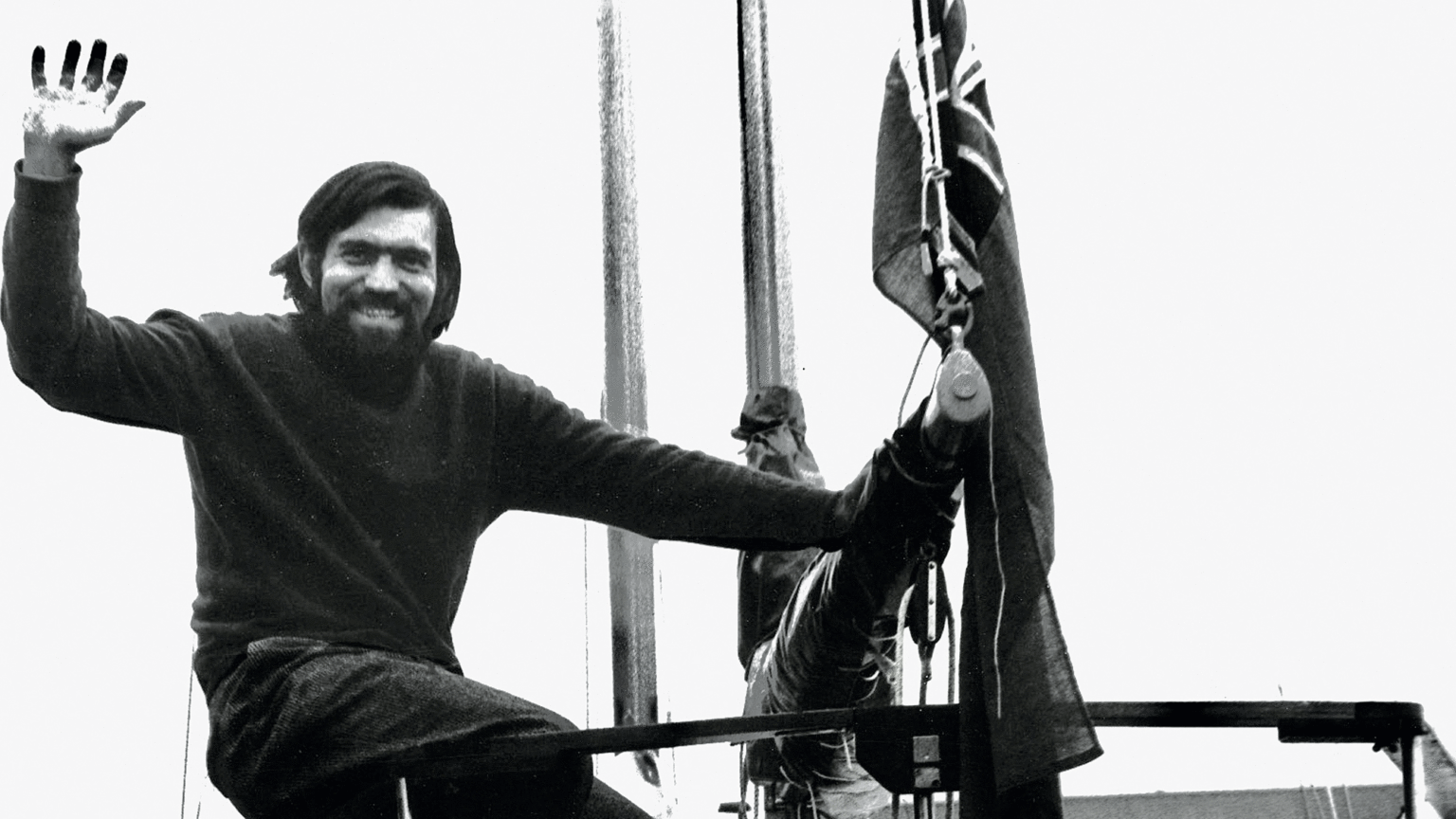 Jimmy Cornell wypływa z Londynu w rejs dookoła świata w 1975 roku