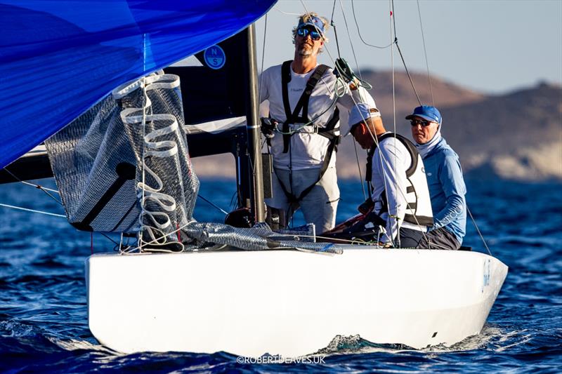 John B on Day 4 of the 2026 5.5 Metre World Championship