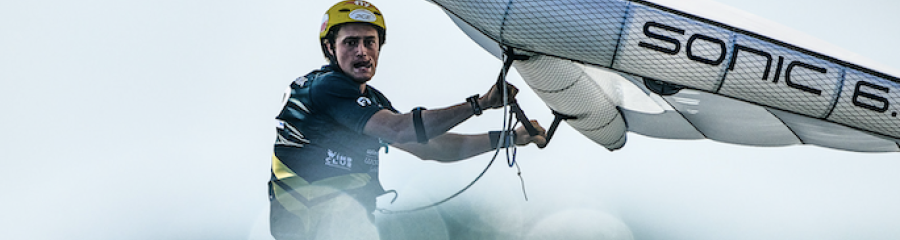 Kamil Manowiecki ósmy w WingFoil Racing World Cup Sardynia 2026