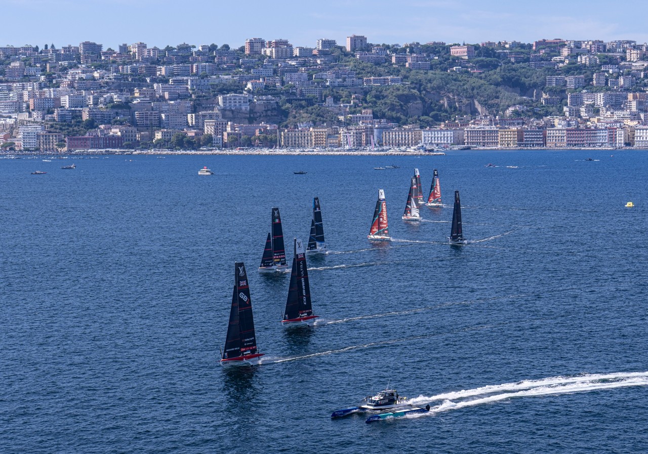 24 September 2026. Louis Vuitton 38th America's Cup - Preliminary Regatta Naples - Official Practice Race - LUNA ROSSA TEAM 1