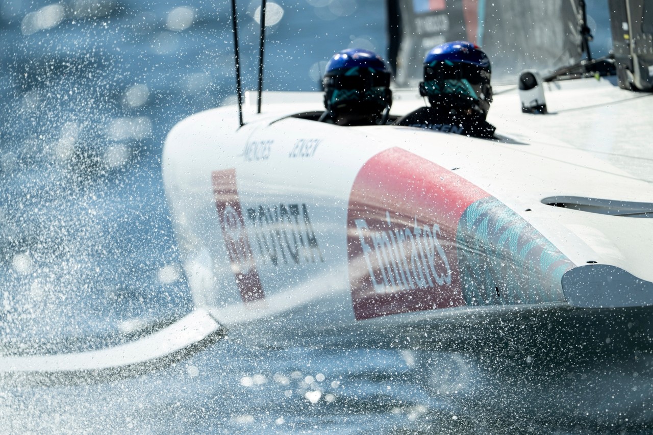 24 September 2026. Louis Vuitton 38th America's Cup - Preliminary Regatta Naples - Official Practice Race - LUNA ROSSA TEAM 1