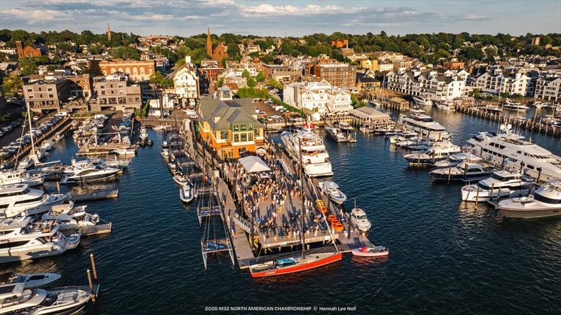 M32's summer home, Midtown Race Club, sits in a primetime position in downtown Newport