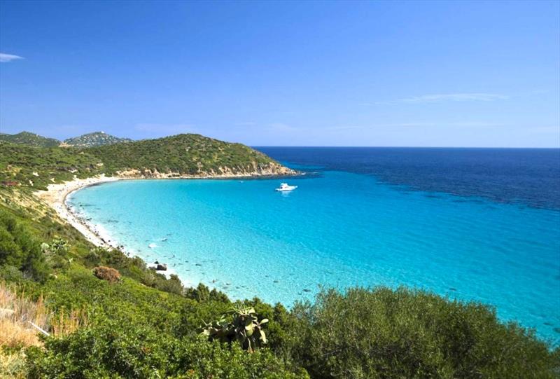 Mari Pintau beach, in the municipality of Quartu Sant'Elena