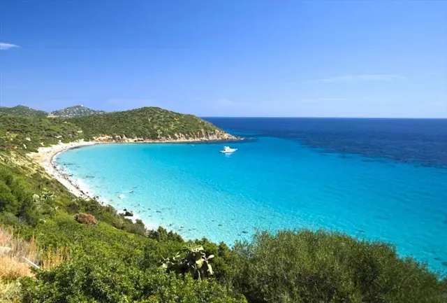 Mari Pintau beach, in the municipality of Quartu Sant'Elena