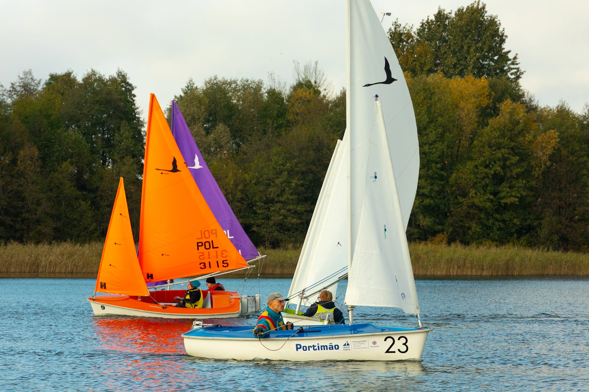 Regaty Disabled Sailing Polish Cup 2026 na jeziorze Czos w Mrągowie