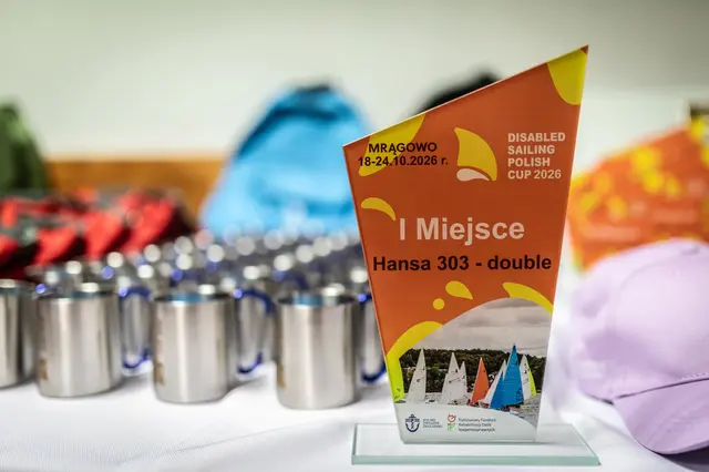 Regaty Disabled Sailing Polish Cup 2026 na jeziorze Czos w Mrągowie
