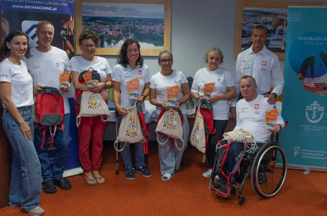 Regaty Disabled Sailing Polish Cup 2026 na jeziorze Czos w Mrągowie