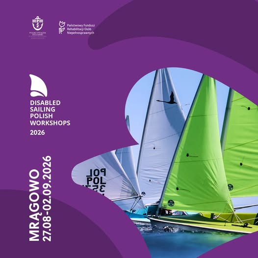 Żeglować może każdy. Na jeziorze Czos ruszyły warsztaty Disabled Sailing Polish Workshops