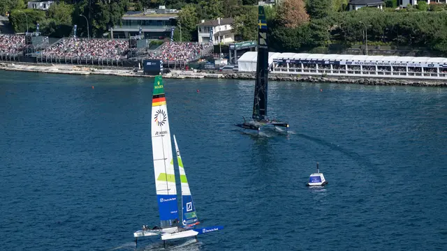 SailGP w Genewie
