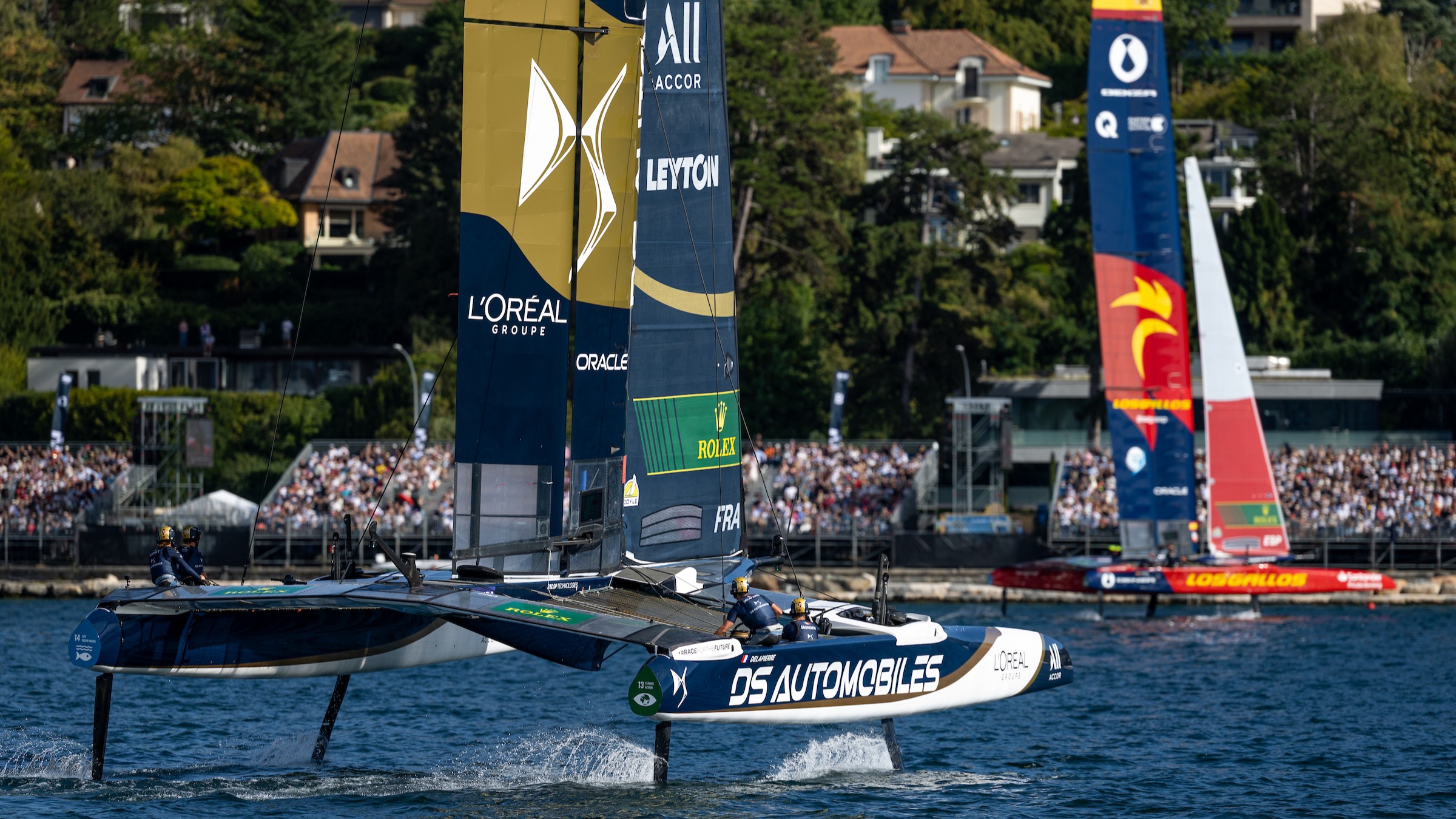 SailGP w Genewie