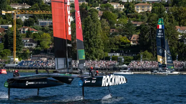SailGP w Genewie