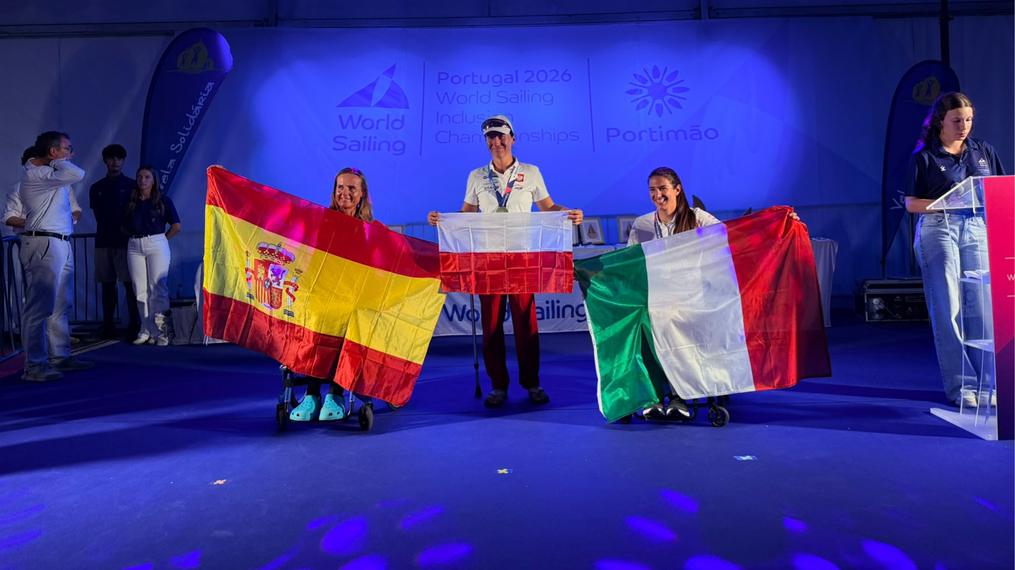 Piotr Cichocki podwójnym mistrzem świata w Portimão. Trzy złote medale Polaków na World Sailing Inclusion Championships