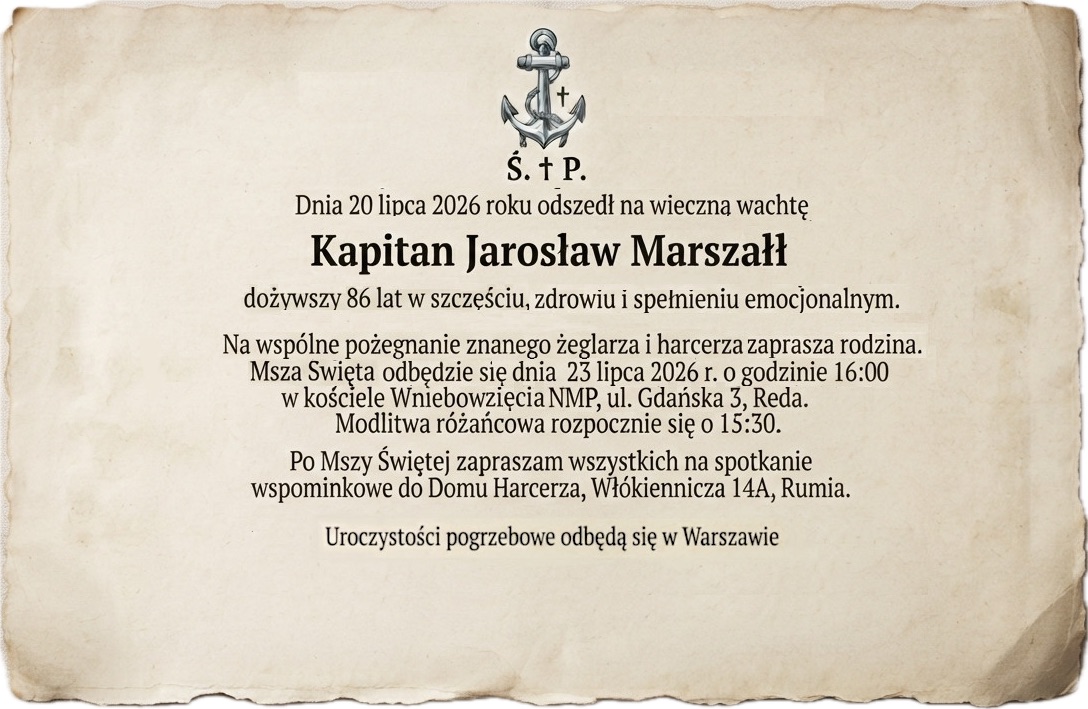 Informacje dot. pogrzebu