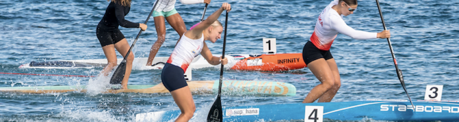 Dwa brązy Marty Apanasewicz w Pucharze Świata SUP w Agios Nikolaos. Mikołaj Majdan w finale wyścigu technicznego