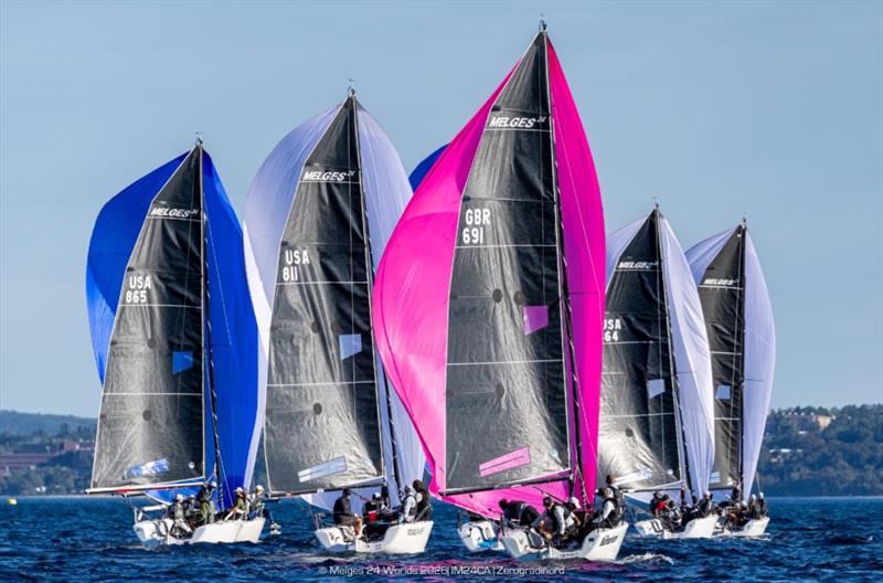 Racing on Day 4 of the Melges 24 World Championship 2026