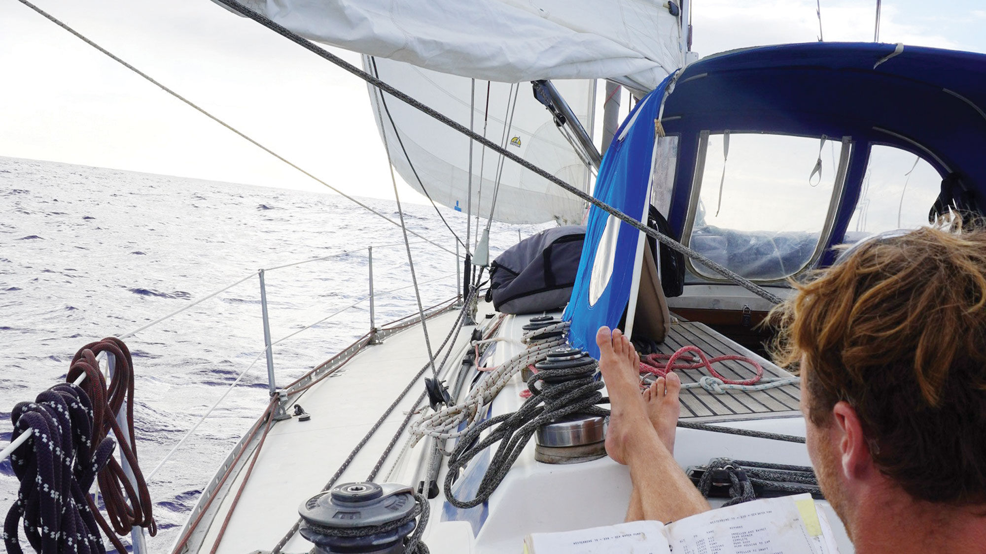 Rituals and habits, whether shared or solo, can help give structure to each day offshore.