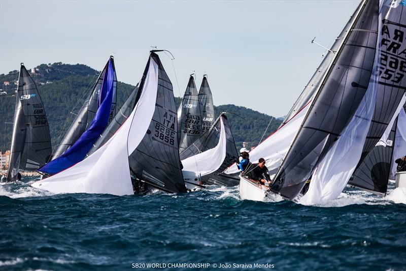 SB20 World Championship in Hyères Day 2