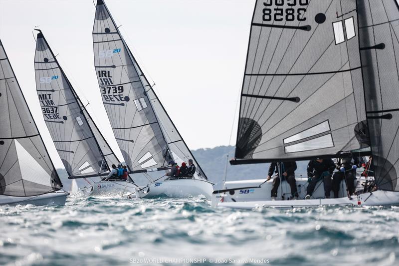 SB20 World Championship in Hyères Day 2