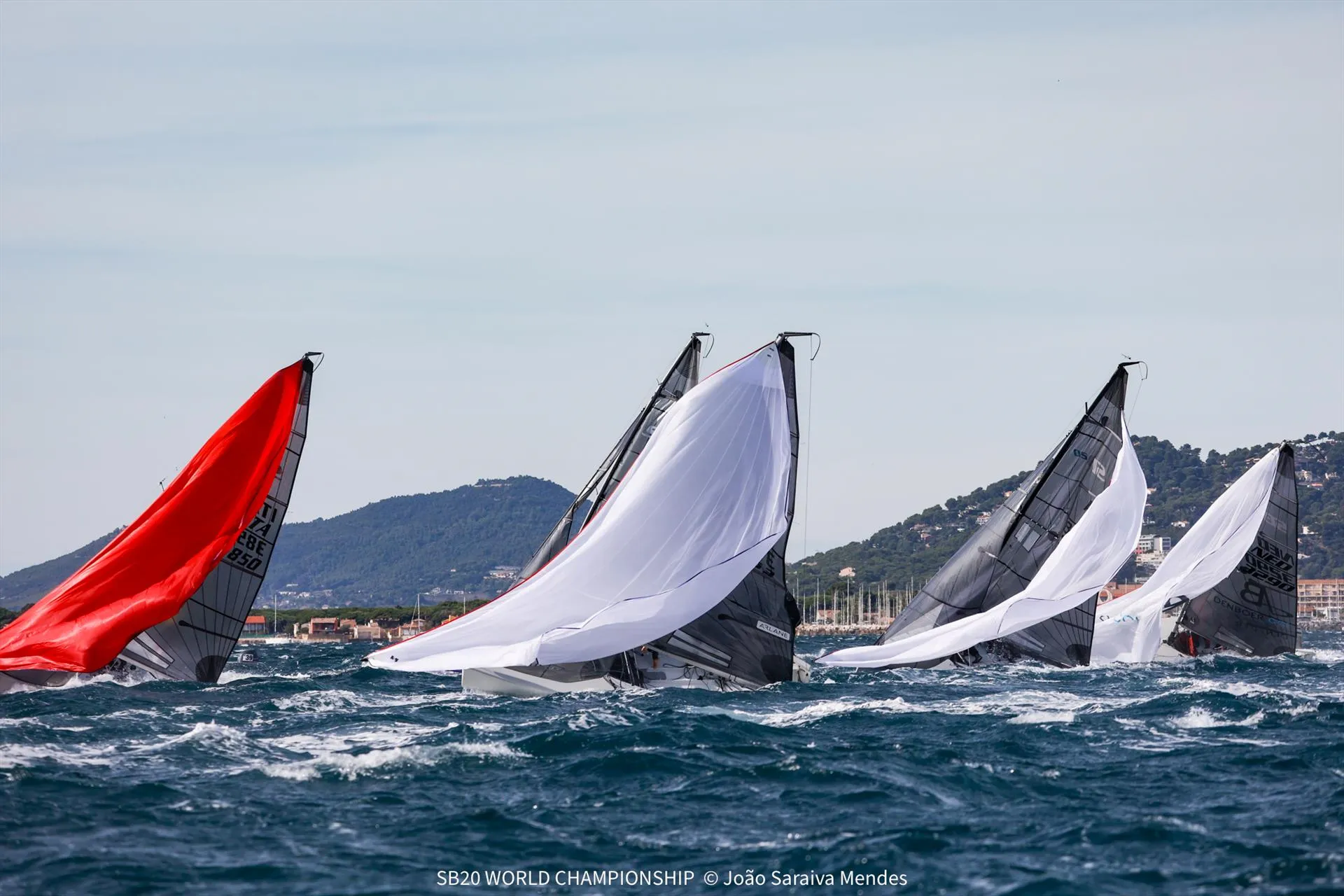 SB20 World Championship in Hyères Day 2