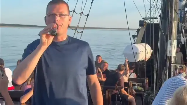 Występ podczas rejsu