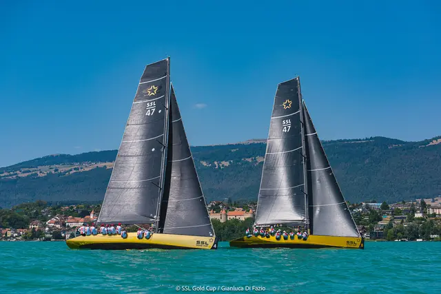 Polska załoga SSL Team Poland na jachcie SSL47 w Grandson
