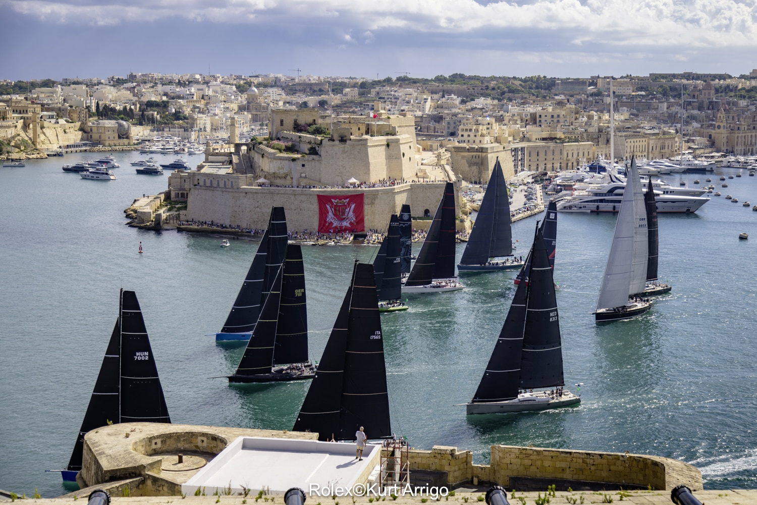 MuMu, Wind Whisper i Luke Seawalker: siedem polskich załóg w Rolex Middle Sea Race 2026 po dwóch dobach