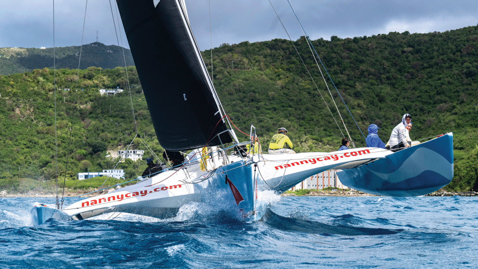 TAGS: Extraordinary boats Top stories Cats have nine lives, they say, but this trimaran has 10. Now moored in Nanny Cay, in the <a href="https://www.yachtingworld.co