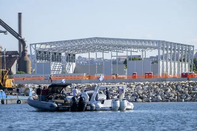 Team Bases under construction in Naples - September 2026