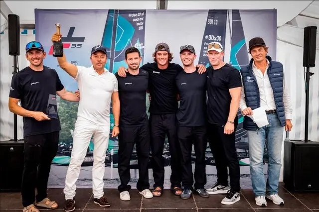 TF35 Versoix Grand Prix on Lake Geneva - Prize Giving