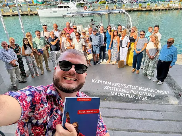 Spotkanie Polonii na Mauritusie z Kapitanem Krzysztofem Baranowskim