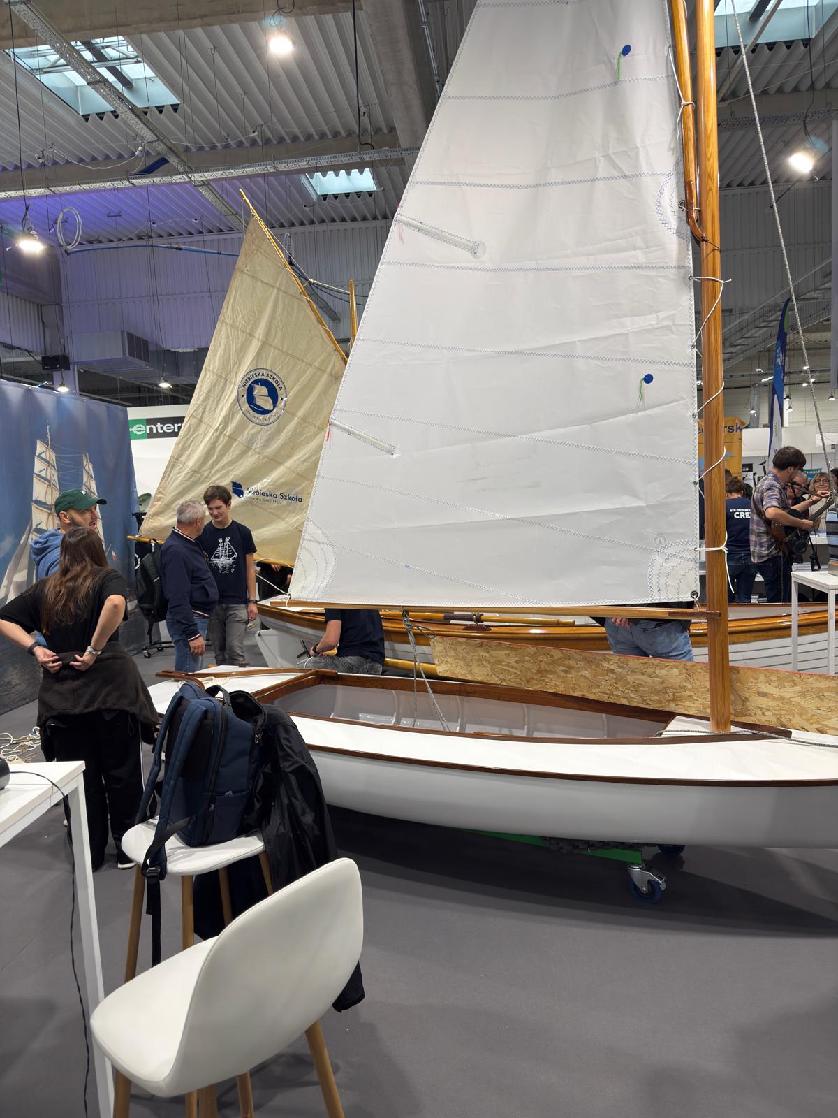 Stoisko Żeglarstwo / Niebieska Szkoła na Poland Boat Show 2026
