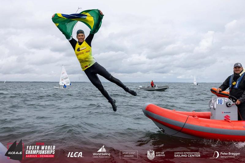 Erik Scheidt (Brazylia) wygrywa Men's Title ILCA 6 Youth World Championship w Aarhus