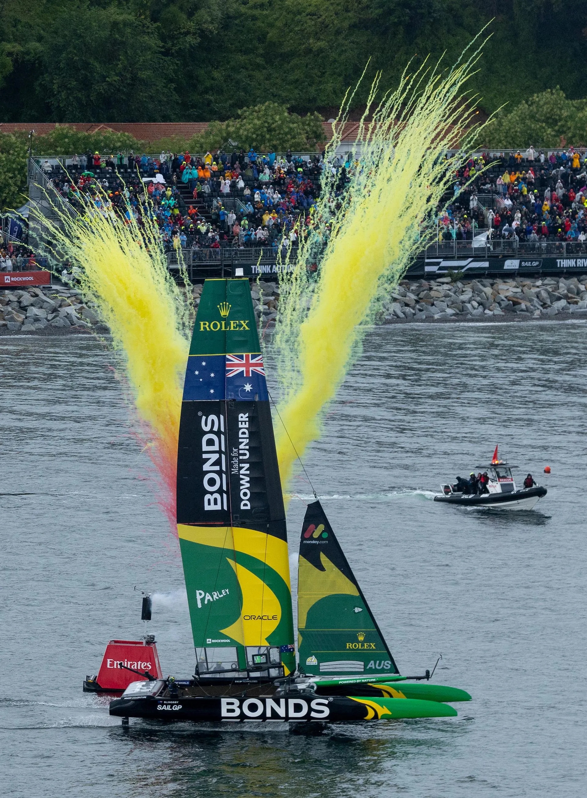Rekord prędkości i piąta wygrana sezonu. SailGP Sassnitz 2026 dla Bonds Flying Roos