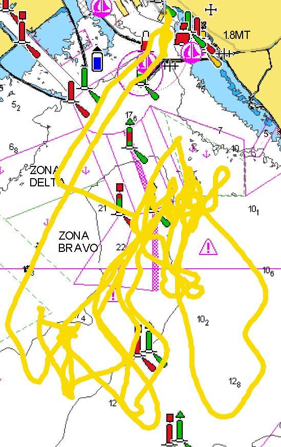 Recon Unit track - Luna Rossa - Sailing Day 20 - August 31, 2026 - Cagliari