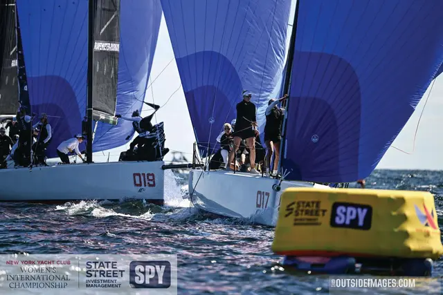 Załoga IC37 na trasie regat w Newport