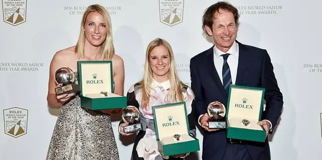 Hannah Mills i Saskia Clark oraz Santiago Lange żeglarzami roku 2016