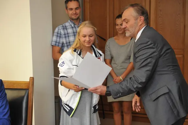 Żeglarze u prezydenta