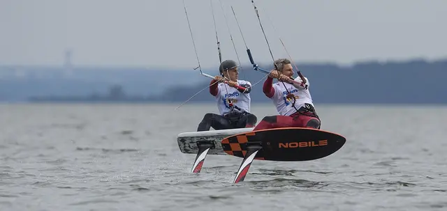 Trwa finał Pucharu Polski i Mistrzostwa Polski w kitesurfingu
